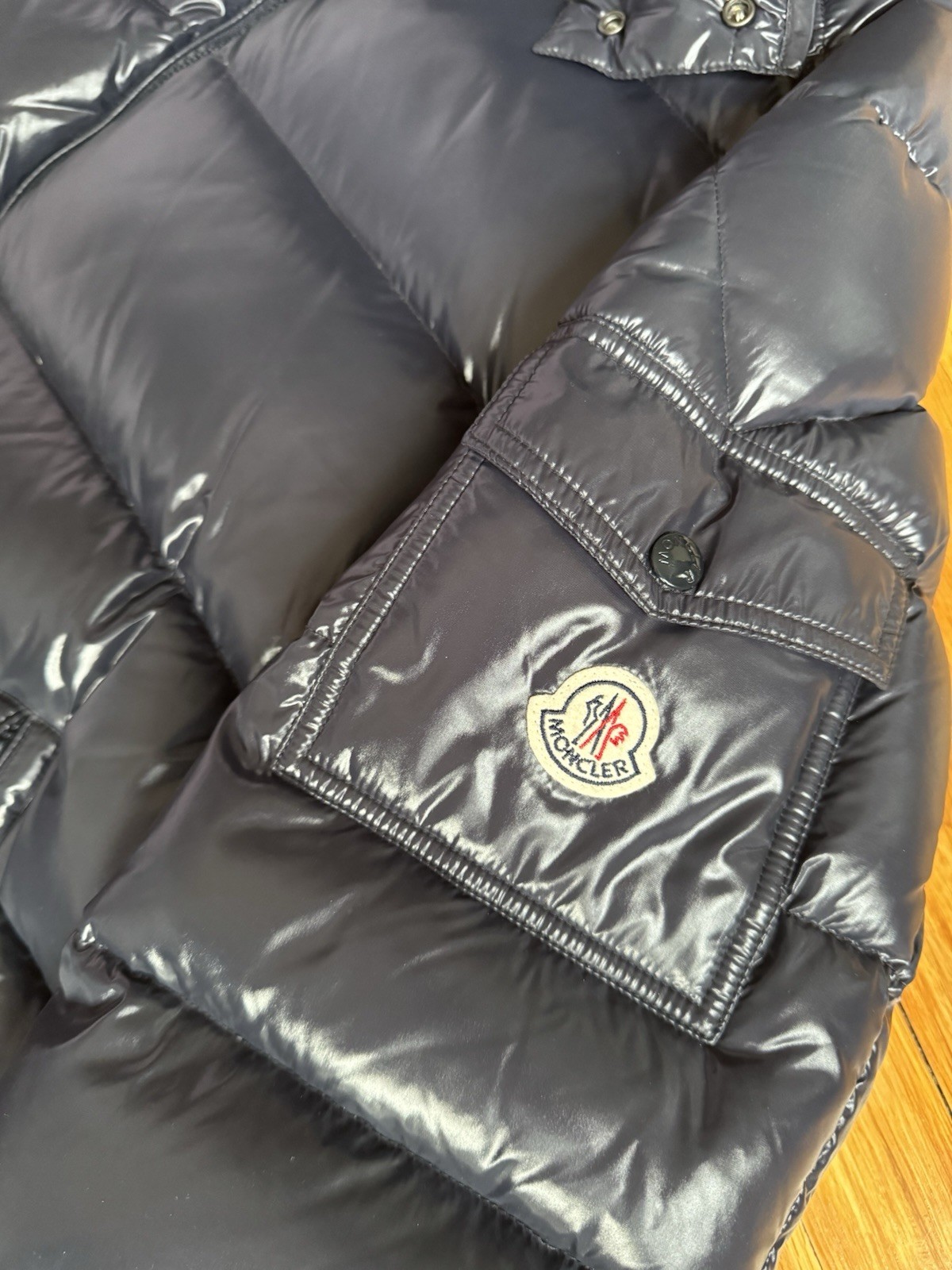 Moncler Maya Ski Jacket Puffer Men's Size 7 XXL Goose Jacket Down Coat image 2