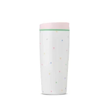 Owala Give Me the Tea Birthday Bash 20oz SmoothSip Slider Ceramic Stars Bottle