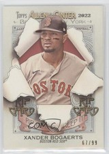 2022 Topps Allen & Ginter Rip Cards Ripped 67/99 Xander Bogaerts #RC-XB 0s1o