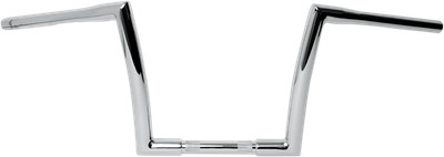 Todds Cycle 10'' Chrome 1-1/4'' Strip Handlebars for 1988-2011 Harley Springer