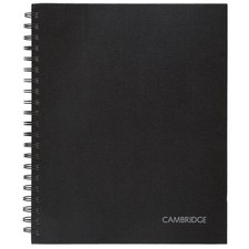 Cambridge Limited Business Notebook, Legal Ruled Paper, 8-1/4" x 11", 96 She...