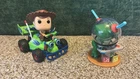 SET Funko Pop! Toy Story Bundle: Woody with RC #56 & Partysaurus Rex #780