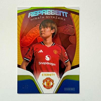 Panini Eternity WSL 25/26 Hinata Miyazawa Represent Gold /5 Manchester United