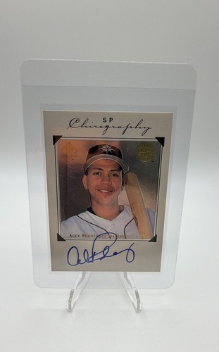 Alex Rodriguez #AR 1998 SP Authentic Chirography card
