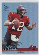 1999 Pacific Prism Holographic Blue 26/80 Trent Dilfer #138 8w9