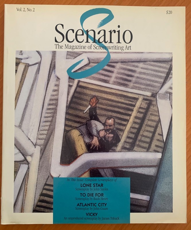1996 Scenario Screenwriting Mag Vol 2 #2 Lone Star - Atlantic City - To Die For