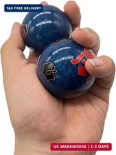 QINGZHENG-1.97 Inch 50mm Baoding Balls Hand Exercise Stress Balls Exercise Healt