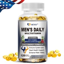 MultiVitamin Capsules Women  Men Multivitamin Multimineral Daily Supplement USA
