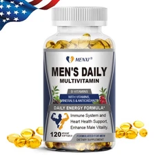 MultiVitamin Capsules Women & Men Multivitamin Multimineral Daily Supplement USA