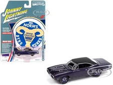 1970 DODGE CORONET SUPER BEE PLUM CRAZY 1/64 JOHNNY LIGHTNING JLMC034-JLSP384 B
