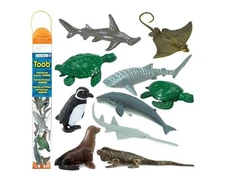 Safari Ltd. Endangered Marine Species TOOB - Figures of Whales  Marine Iguana