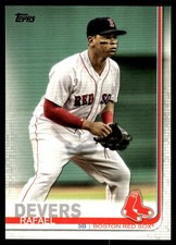 Rafael Devers 2019 Topps #228 Boston Red Sox FREE SHIPPING AutographDen