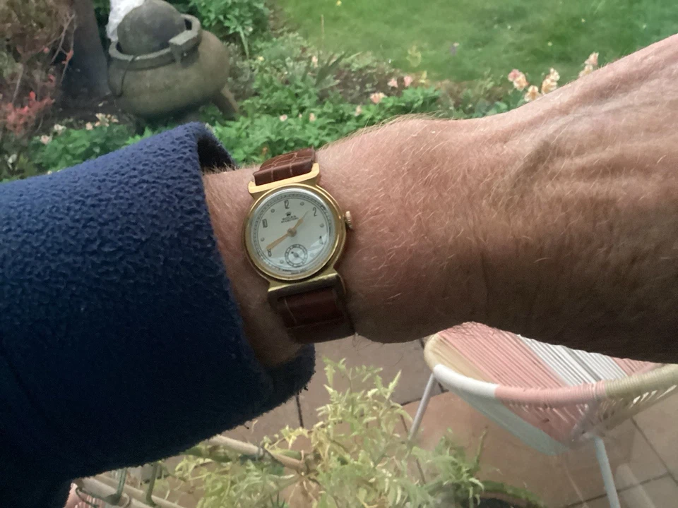 Rolex Marconi Gold Filled 1936 Immaculate Verified Certification. Beautiful Rare - Image 4 of 4