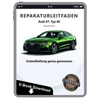 Audi A7 Typ 4K Ab 2018 Inspektion Wartung Pflege Wartungshandbuch PDF Ebook