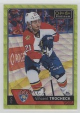 2016-17 O-Pee-Chee Platinum Emerald Surge 1/10 Vincent Trocheck #80 0c3