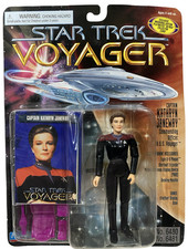 Star Trek Voyager Captain Kathryn Janeway Vtg...