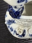 Vintage Porcelain Blue Boy Wishing Well With Dog Watching With “N” Marking — photo 5