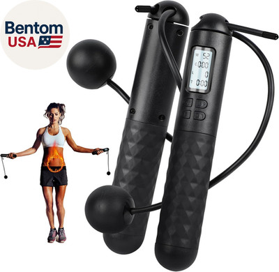 Skipping Rope with Counter, Cordless Jump Rope Smart Skipping Rope,Adjustable Di