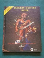 RARE TRUE 1st PRINT! DUNGEON MASTERS GUIDE 1979 Dungeons & Dragons D&D VG/EXC!