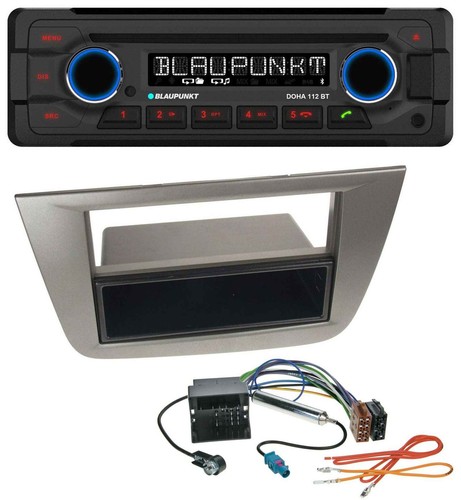 Blaupunkt AUX MP3 CD Bluetooth USB Autoradio für Seat Altea Toledo ab 05 Anthraz - Bild 1 von 9