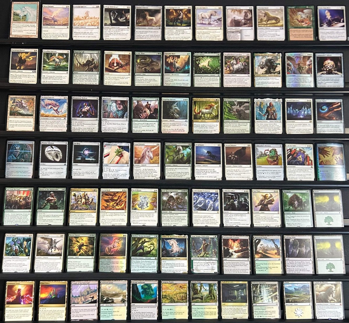 mtg unicorn deck commander Captain N'ghathrod Horror Tribal Mill Magic MTG Commander Deck –  CommanderComplete