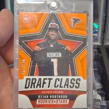 Panini Rookies & Stars 2023 Bijan Robinson Rookie Draft Class orange /125 DC-2