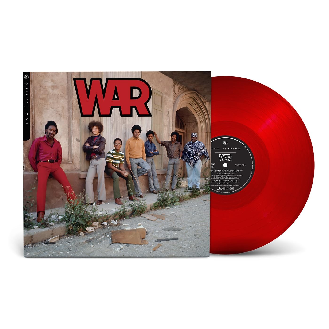 War Now Playing (Limited Red Vinyl) LP Vinyl NEW