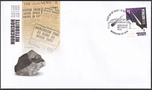 AUSTRALIA - 2019 'MURCHISON METEORITE' First Day Cover [F5156]