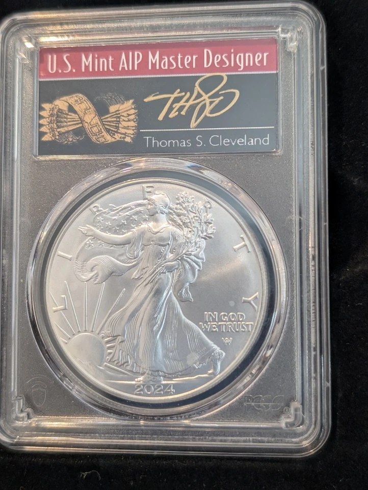 The Real Deal! Real Silver Rare Eagles! 2024 MS70. 2023 First Strike! 2009 Pf70 - Image 3 of 4