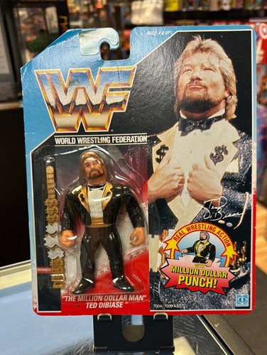 Black Suit Ted DiBiase 1336 (Vintage WWE WWF, Hasb...