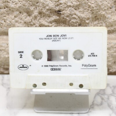 Jon Bon Jovi Blaze of Glory / You Really Got Me Now Cassette Tape ONLY SINGLE