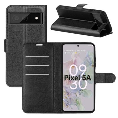 Google Pixel 6A Handy Tasche Hülle Handyhülle Klapphülle Flip Cover Buch Etui