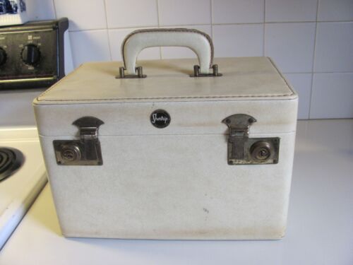 Vintage "Short Trip" Train/Cosmetic Rigid Case - Circa 1950-1960