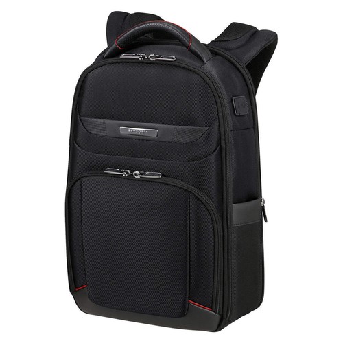 NEW Samsonite - Pro-DLX 6 14.1 Laptop Backpack - KM2006 - BLACK AUTHENTIC NWT - Picture 2 of 6