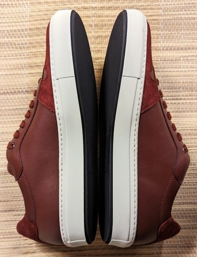 Hugo Boss Mirage Tenn oxns leather trainers Made in Italy - 第 10/18 張圖片