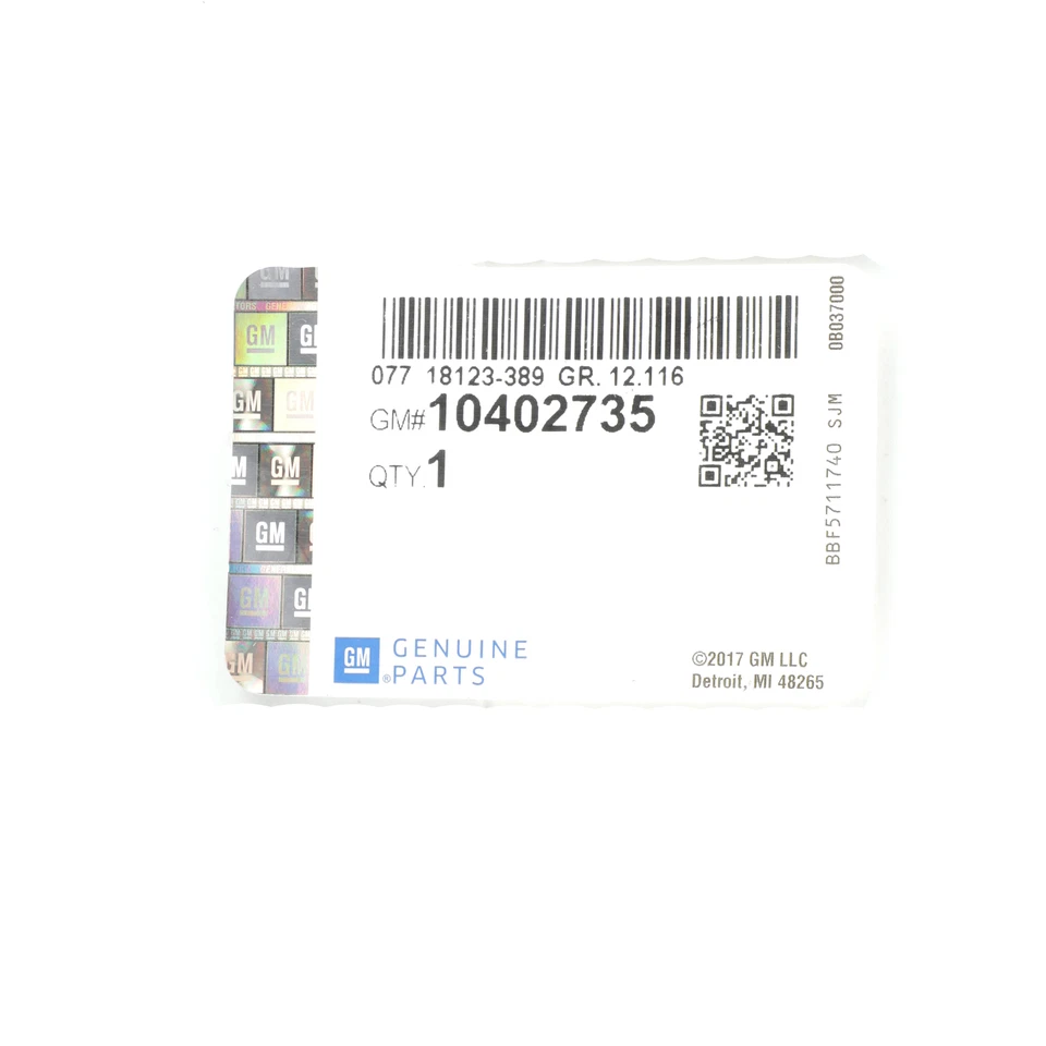 Placa de identificación del logotipo del panel cuarto Chevrolet Monte Carlo 2000-2004 nuevo fabricante de equipos originales 10402735 Foto 3 de 3