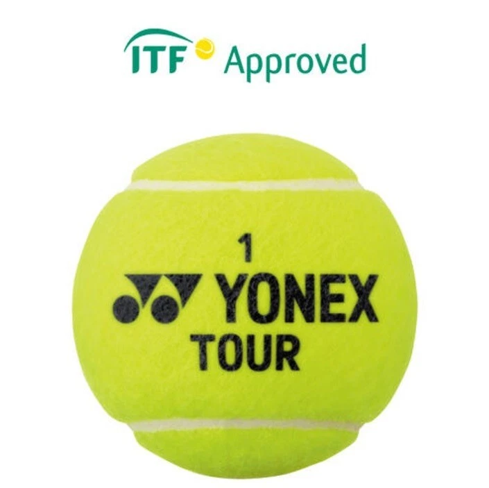 🌸Yonex Tour  20  Tennis Balls (4 balls × 5 packs / 20 balls total)　JAPAN - Image 2 of 2