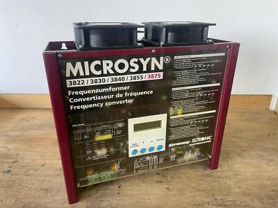 Microsyn 3875 Stromag Eltronic Frequenzumformer Frequenzumrichter