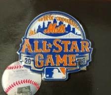 2013 NY New York Mets AS All-Star Game logo  lapel pin MLB 