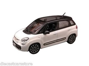 Bburago Fiat 500l 4 Doors White 1 24 Diecast Cars 22126wh Ebay