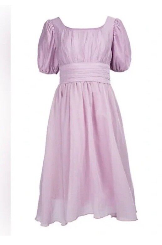 JessaKae Maria Dress Balloon Plus Size 1X Short Lilac Flowy Prom ...