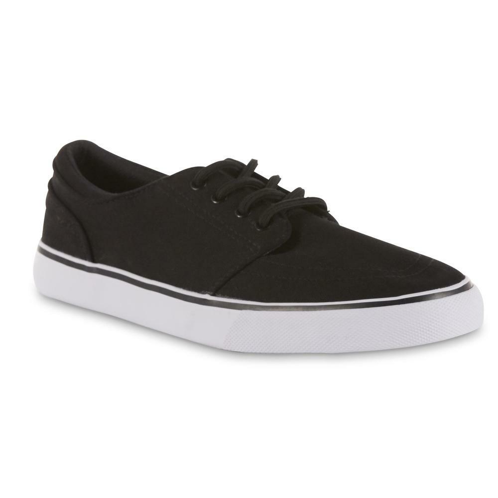 Route 66 Men's Killick 2 Canvas Sneaker - Black, 7.5