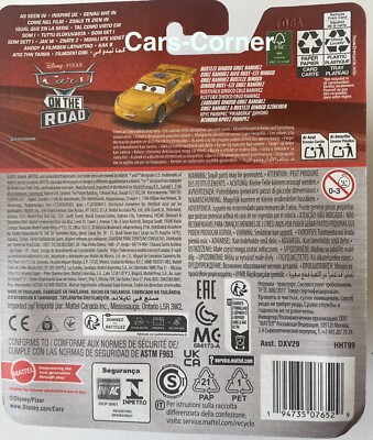 Disney Pixar Cars Rust-eze Dinoco Cruz RAMIREZ #51 Piston Cup