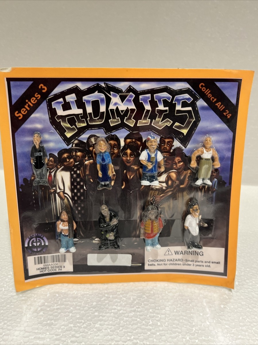 homies series 3 rare pack of 8 collectible mini figures 2000