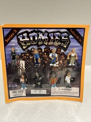 homies series 3 rare pack of 8 collectible mini figures 2000