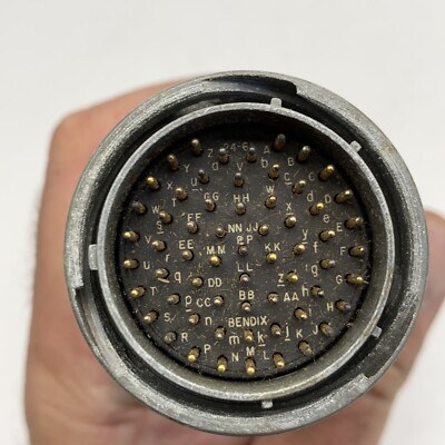 Bendix 6709 13A3280 Circular Mil-Spec Connector Male Plug 