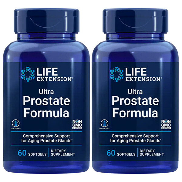 Life Extension Ultra Natural Prostate 2X60 гелей Pygeum/бета-ситостерол/фосфол