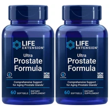 Life Extension Ultra Natural Prostate 2X60 gels Pygeum/Beta Sitosterol/Phosphol