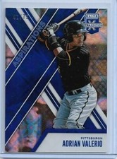 2017 PANINI ELITE EXTRA ADRIAN VALERIO ROOKIE RC CARD #191 ~ 01/75 UNIQUE FIRST