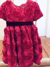 Hot Pink Geburtstag Hochzeit HalaBaloo Mädchen Party Kleid, Größe 5 Fuchsia Farbe